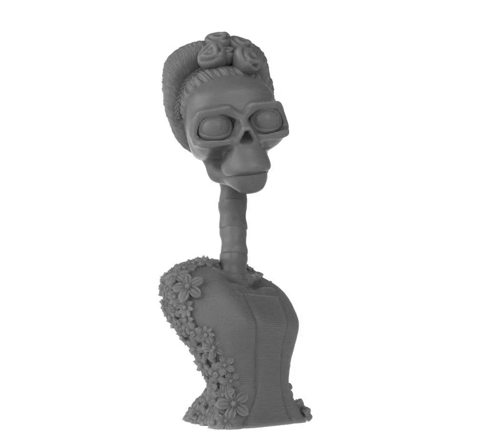 Catrina bust 3D print model