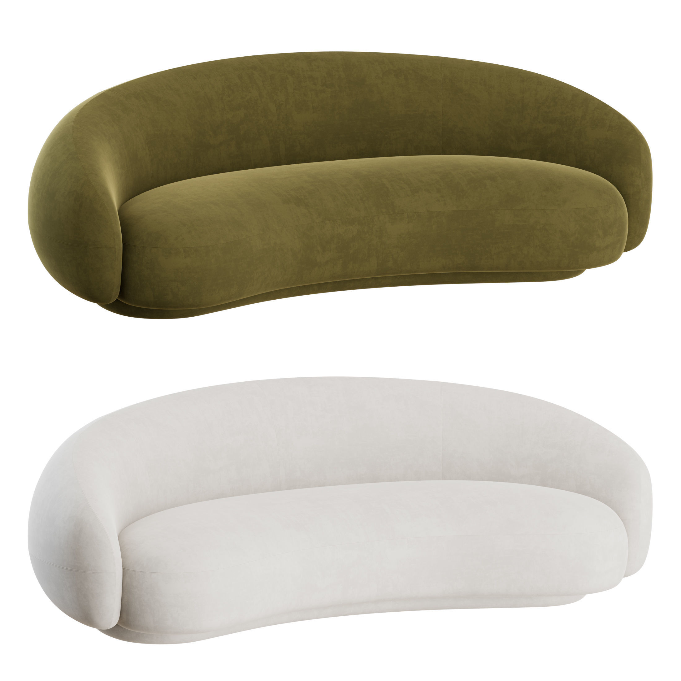 Julep Sofa by Tacchini 3D model_5