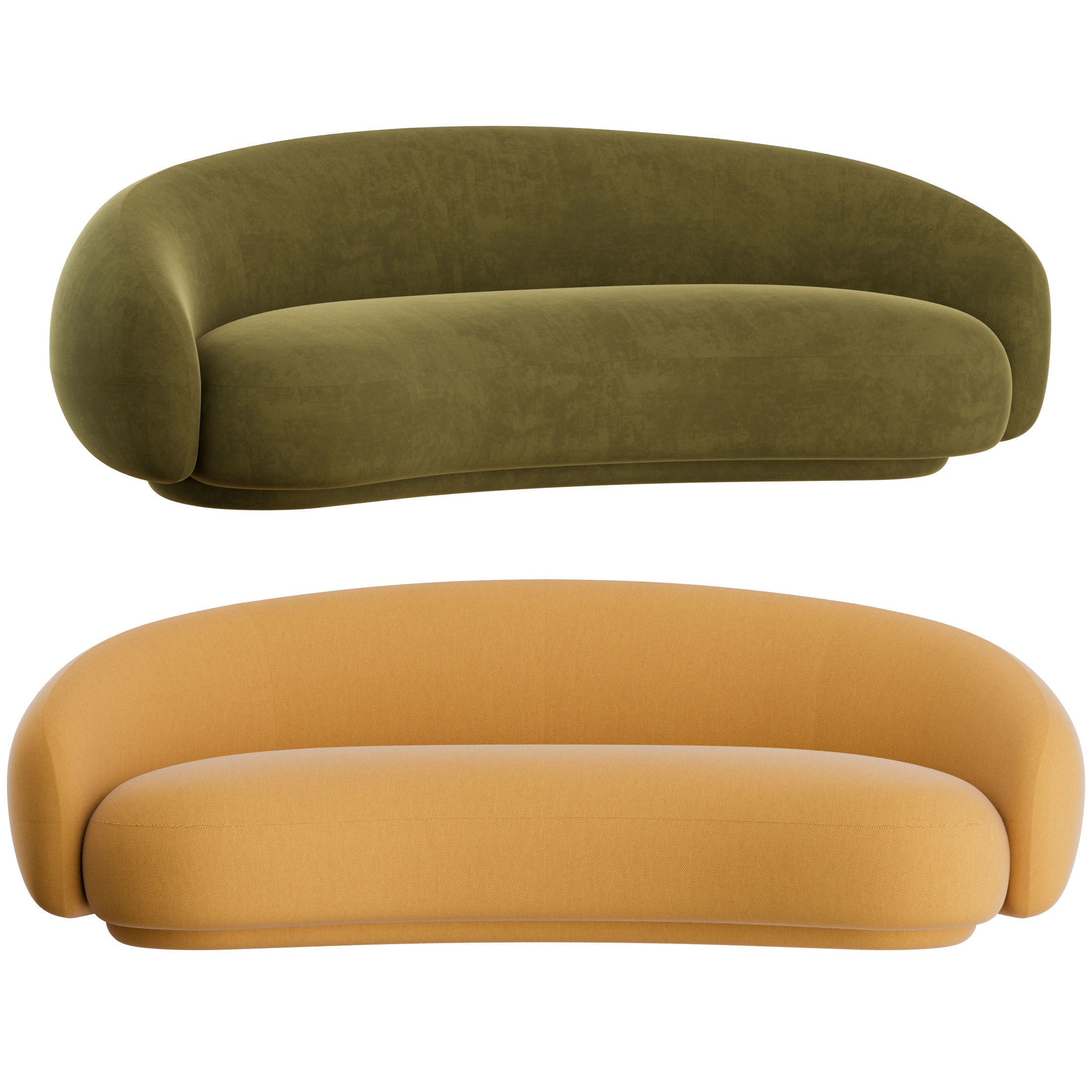 Julep Sofa by Tacchini 3D model_4