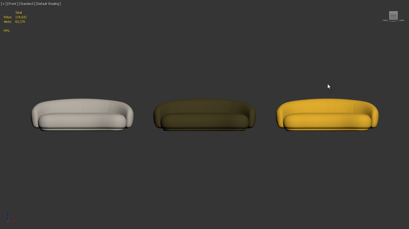 Julep Sofa by Tacchini 3D model_8