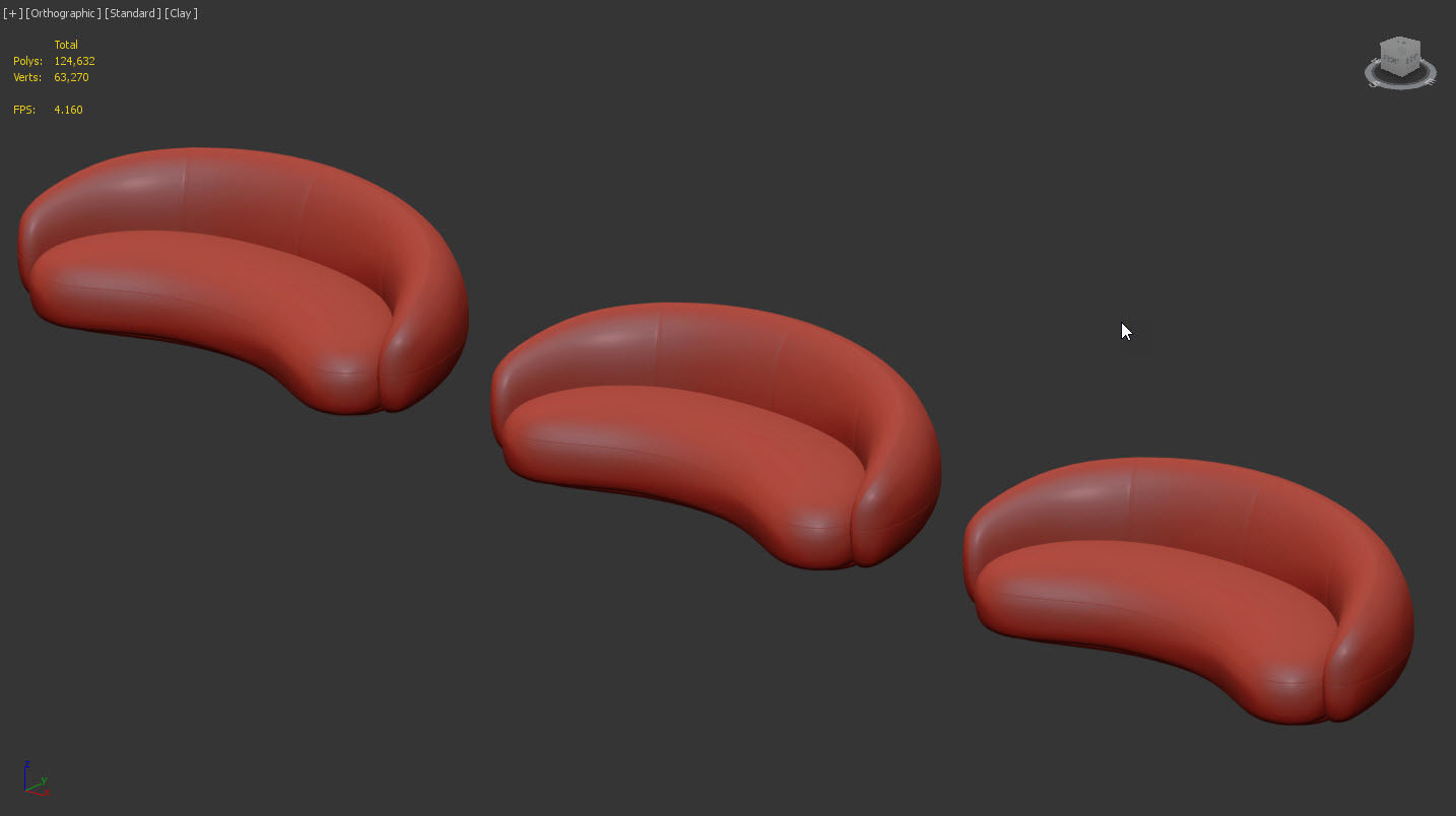 Julep Sofa by Tacchini 3D model_11