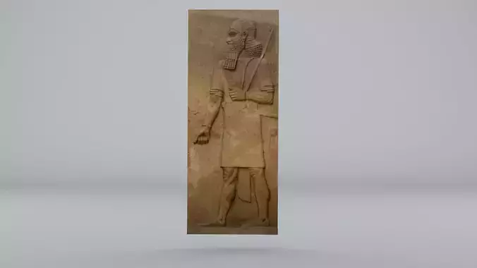 ASSYRIAN - WARRIOR WITH BOW DUR-SHARRUKIN