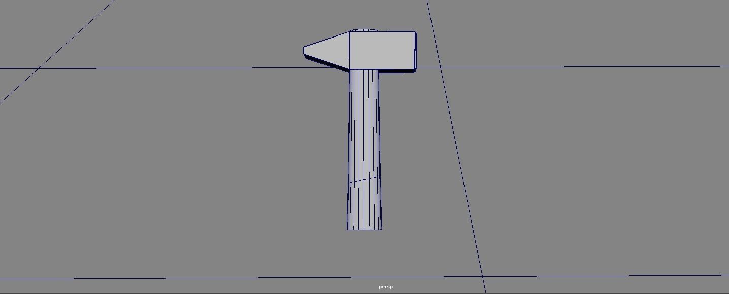 Pack of 9 Medieval farm tools Low-poly 3D model_18