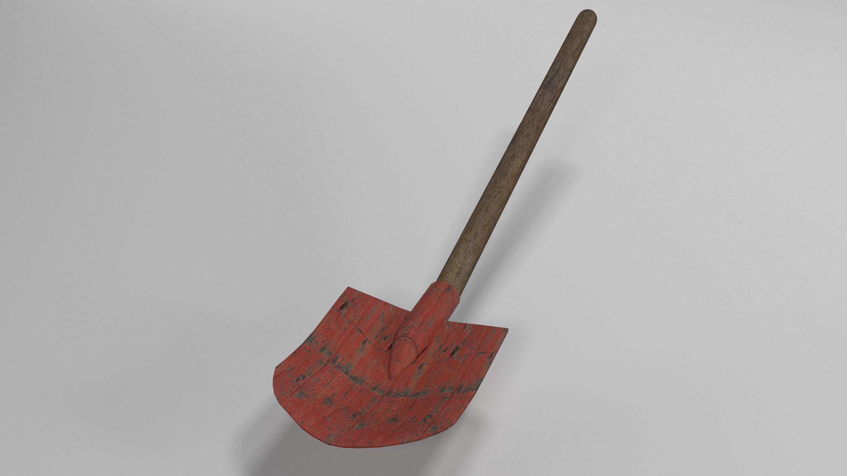 Pack of 9 Medieval farm tools Low-poly 3D model_2