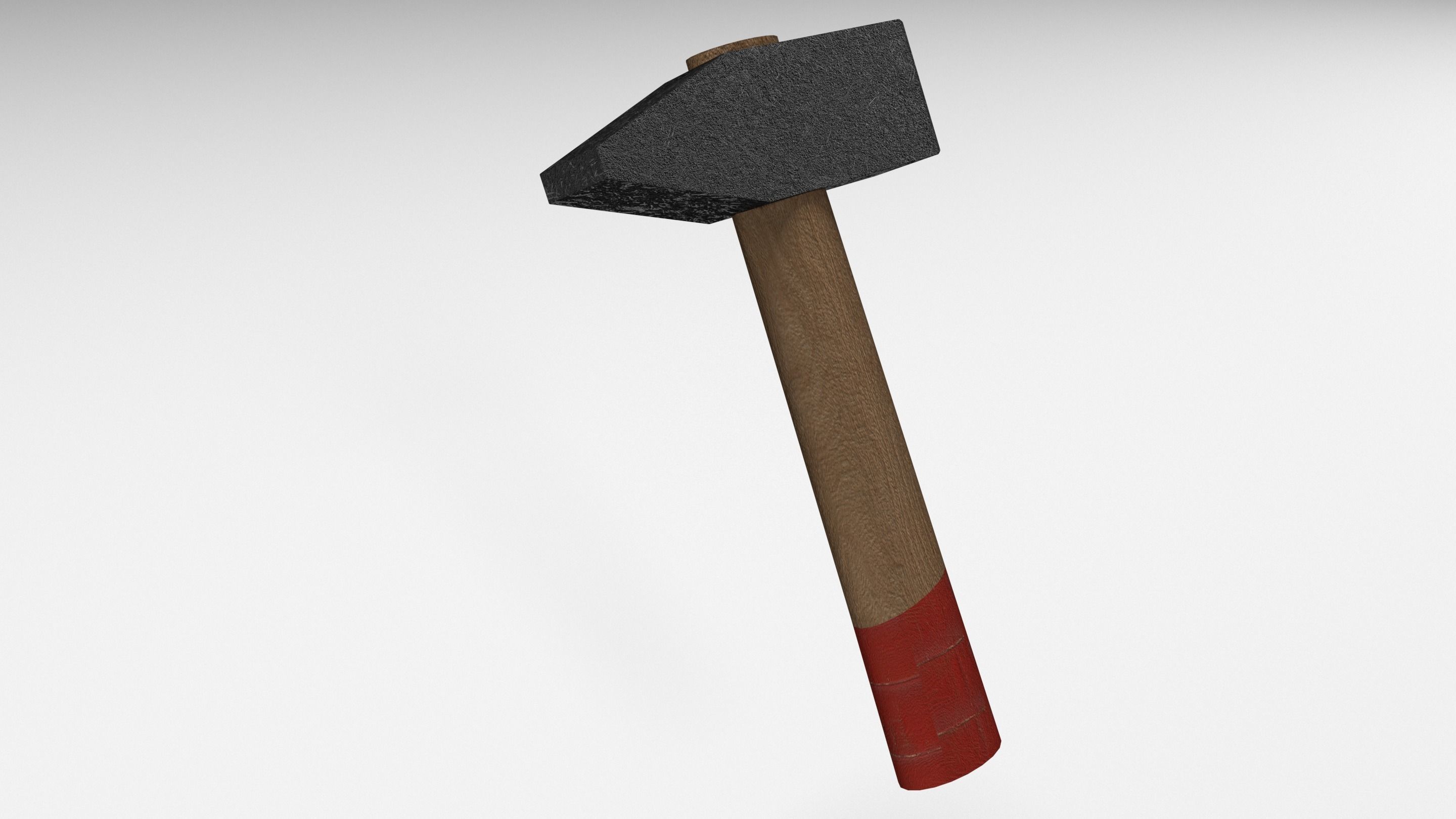 Pack of 9 Medieval farm tools Low-poly 3D model_10