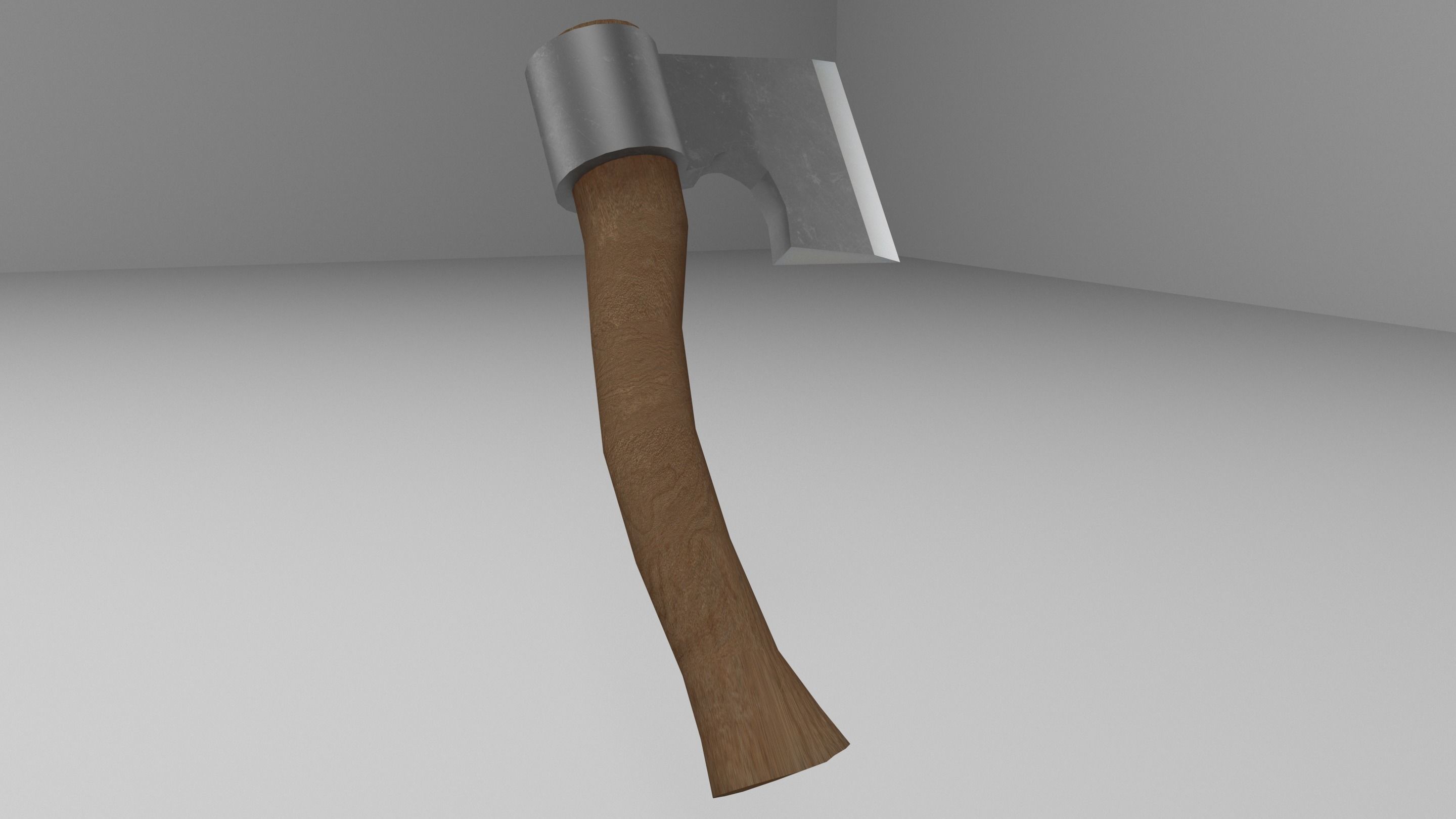 Pack of 9 Medieval farm tools Low-poly 3D model_11