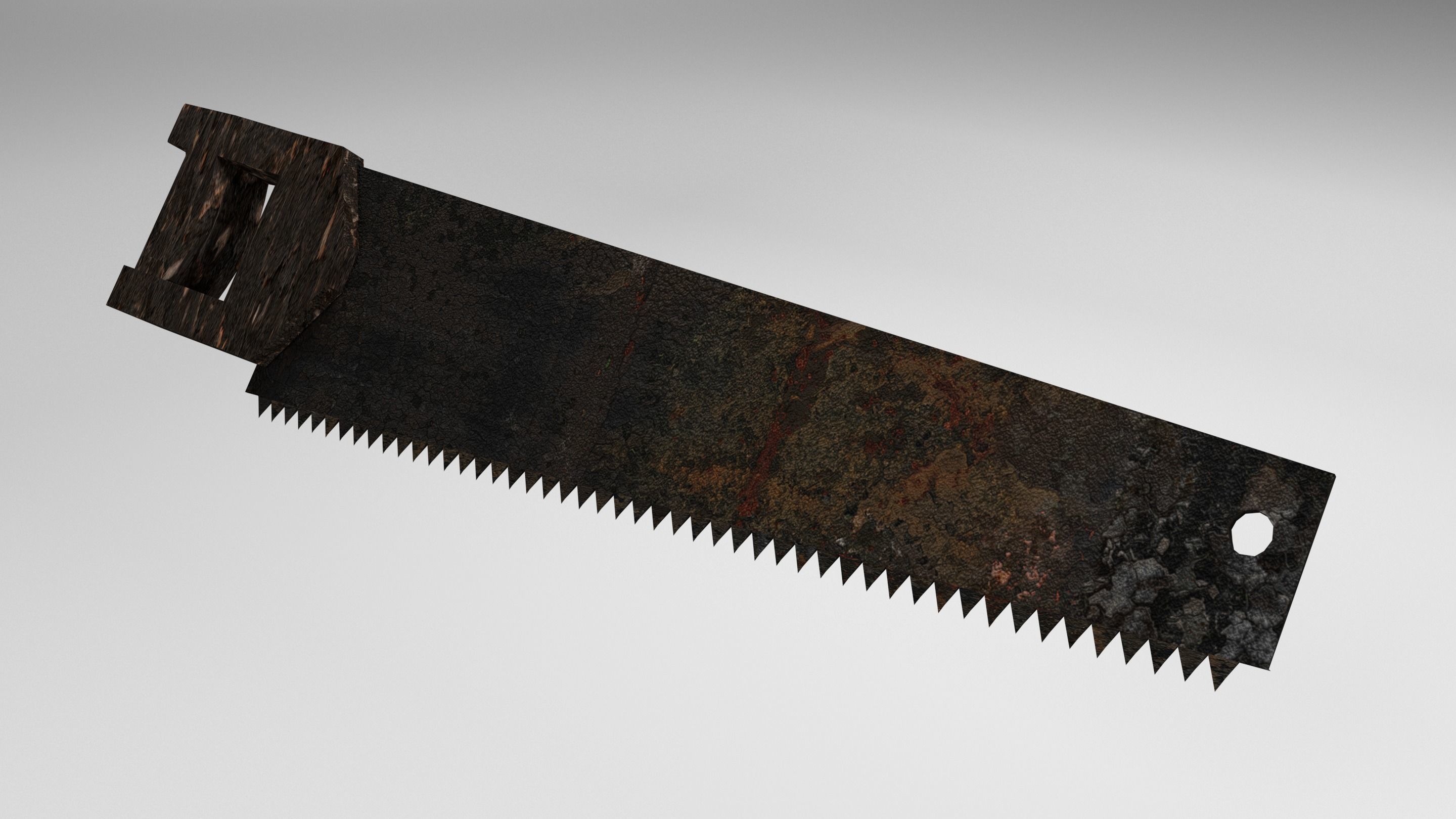 Pack of 9 Medieval farm tools Low-poly 3D model_9