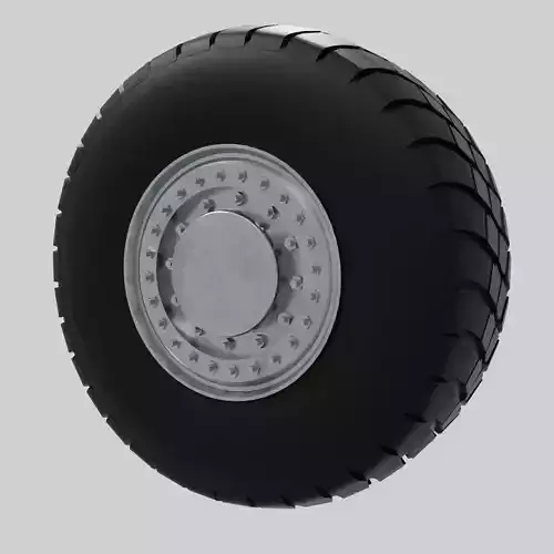 Tire 3D Model wheel
