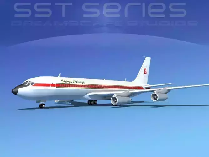 Boeing 707-320 SS Kenya Airways