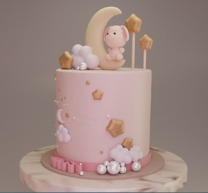 Birthday Cake  3D Model 3D model_4