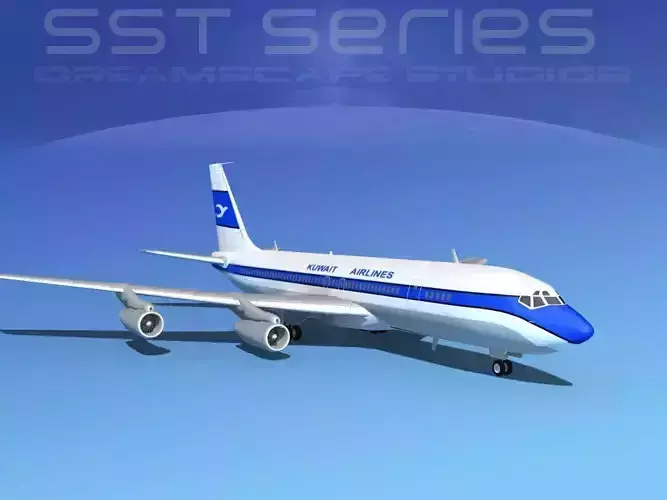 Boeing 707-320 SS Kuwait Airways