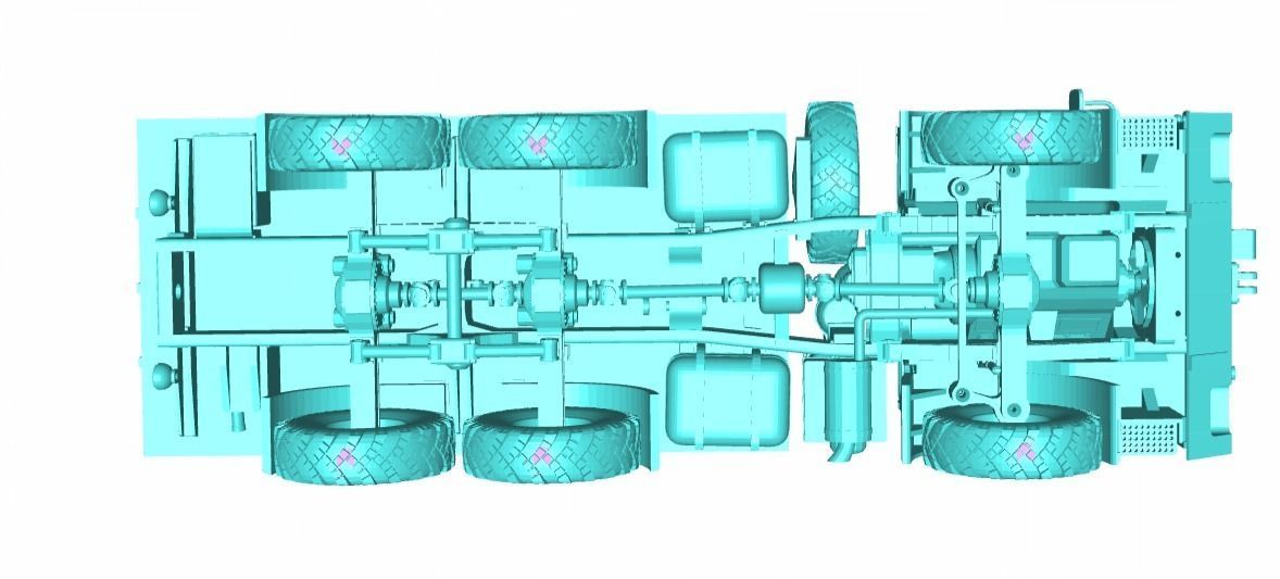 DAC 665 Romanian Army 3D print model_3