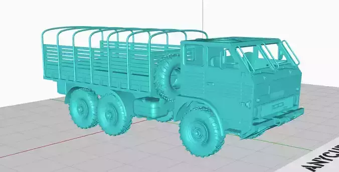 DAC 665 Romanian Army 3D print model