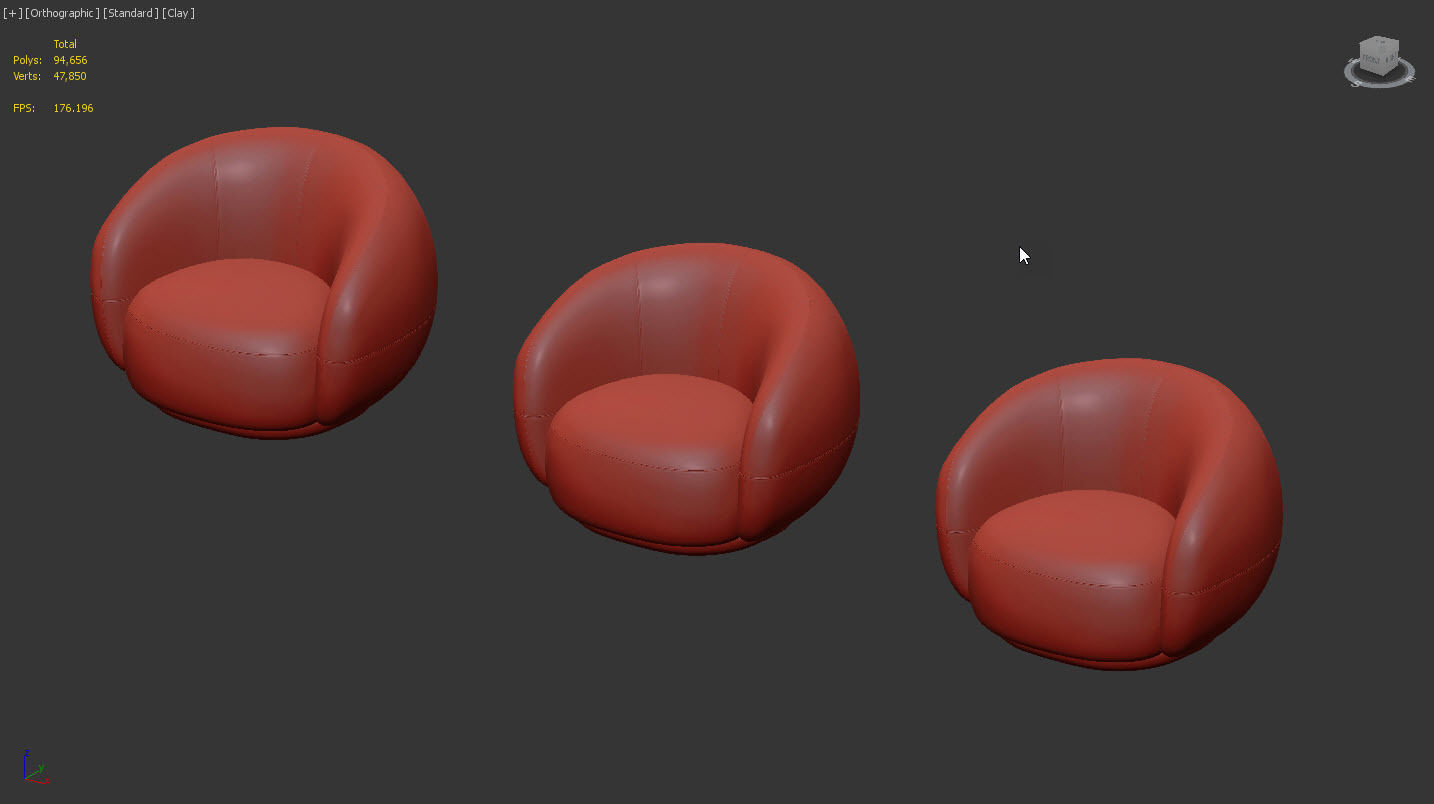 Julep Armchair by Tacchini 3D model_11