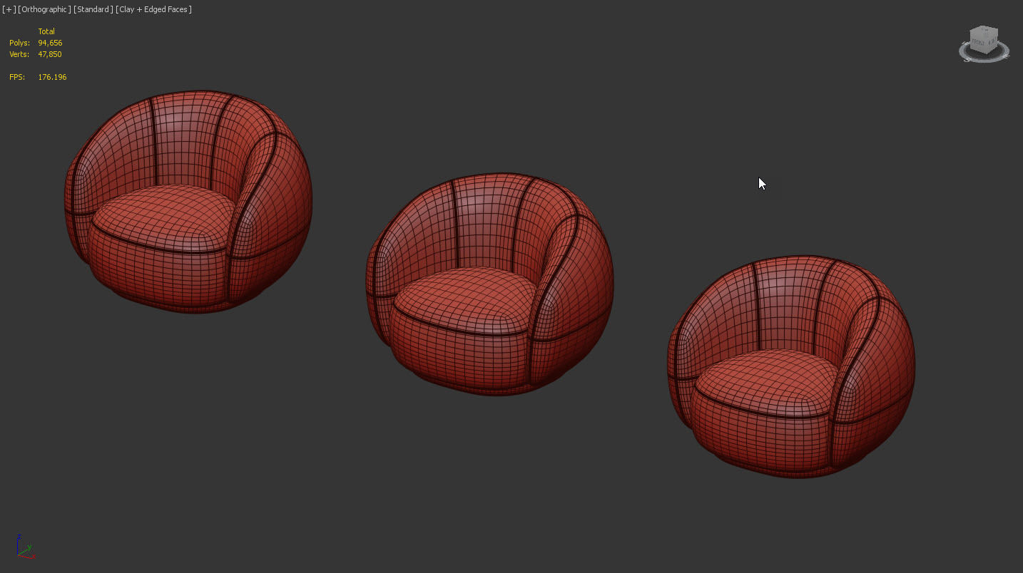 Julep Armchair by Tacchini 3D model_12