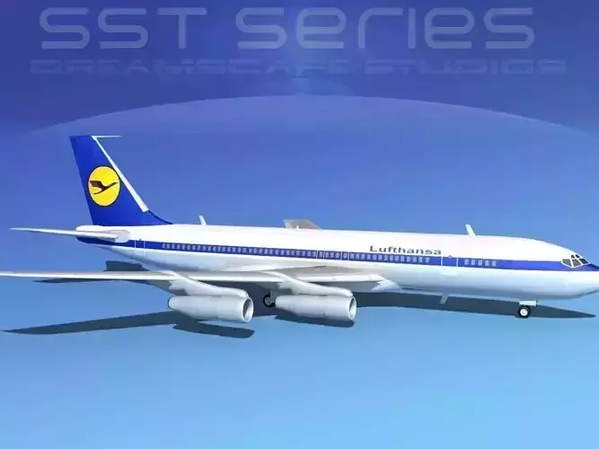 Boeing 707-320 SS Lufthansa