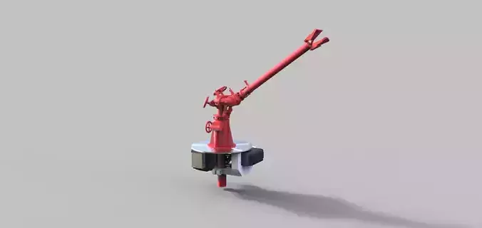 Fire extinguisher monitor 2-axis movable type B 14