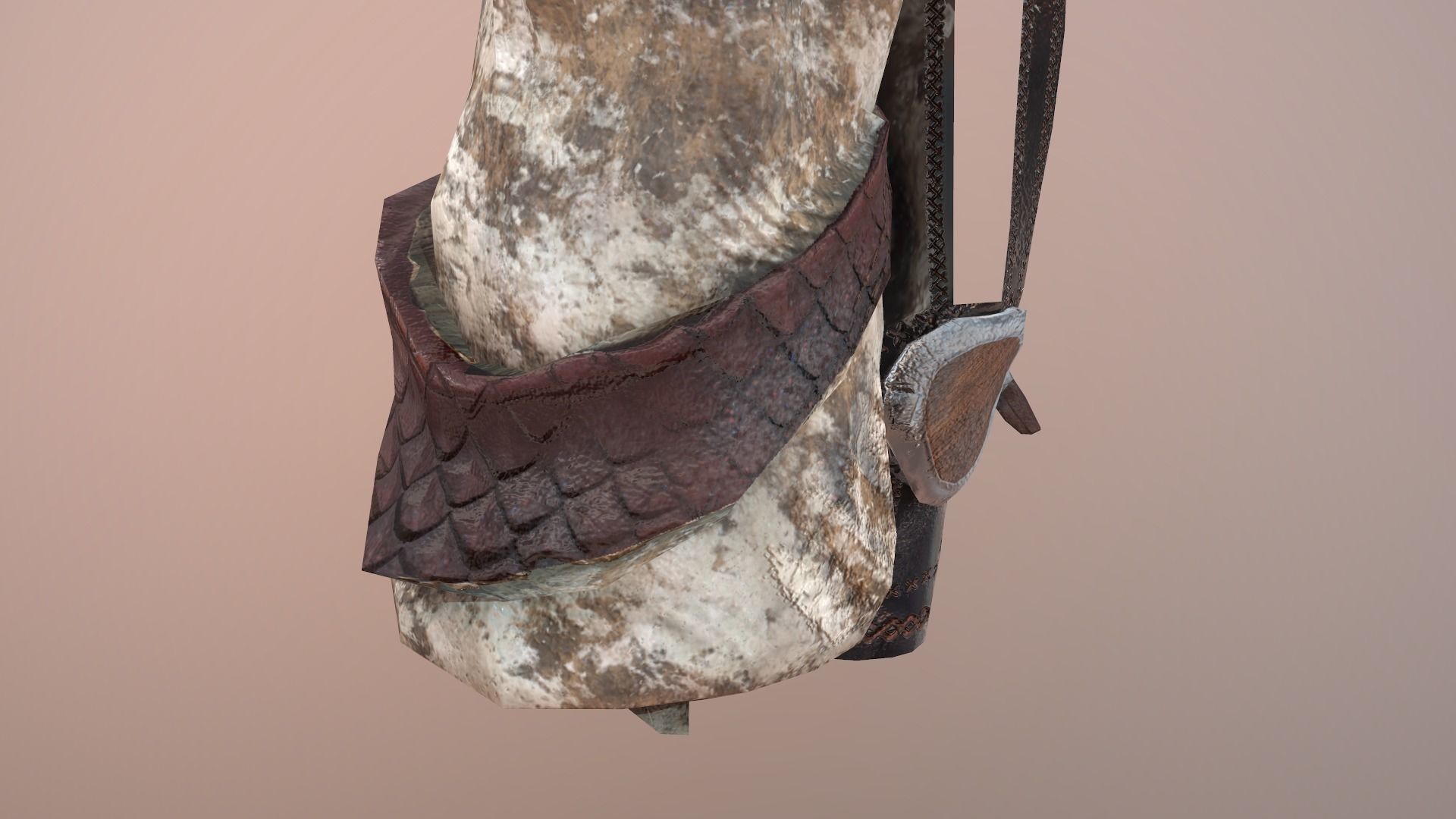 Killer Costume Low-poly 3D model_6