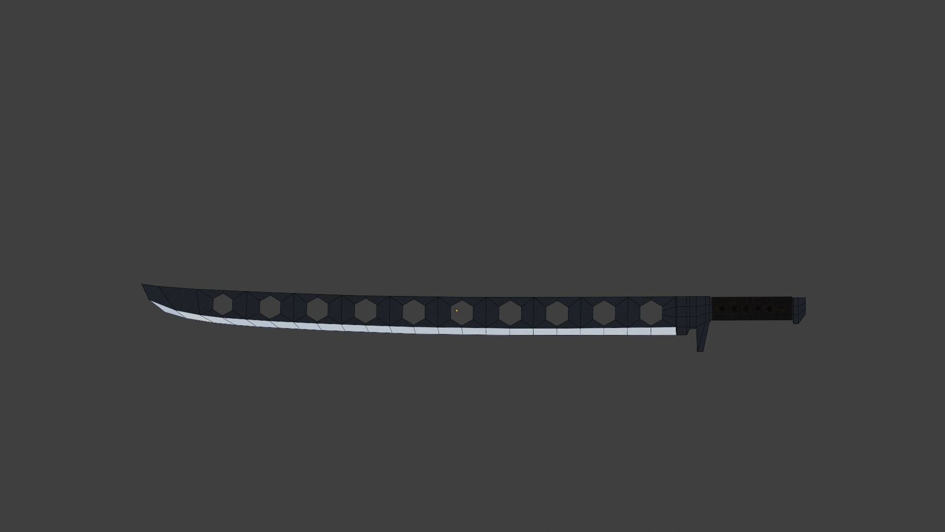 Lightweight Sword max-low-poly Free low-poly 3D model_6