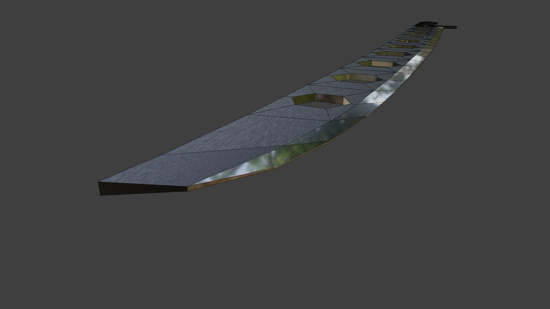 Lightweight Sword max-low-poly Free low-poly 3D model_11