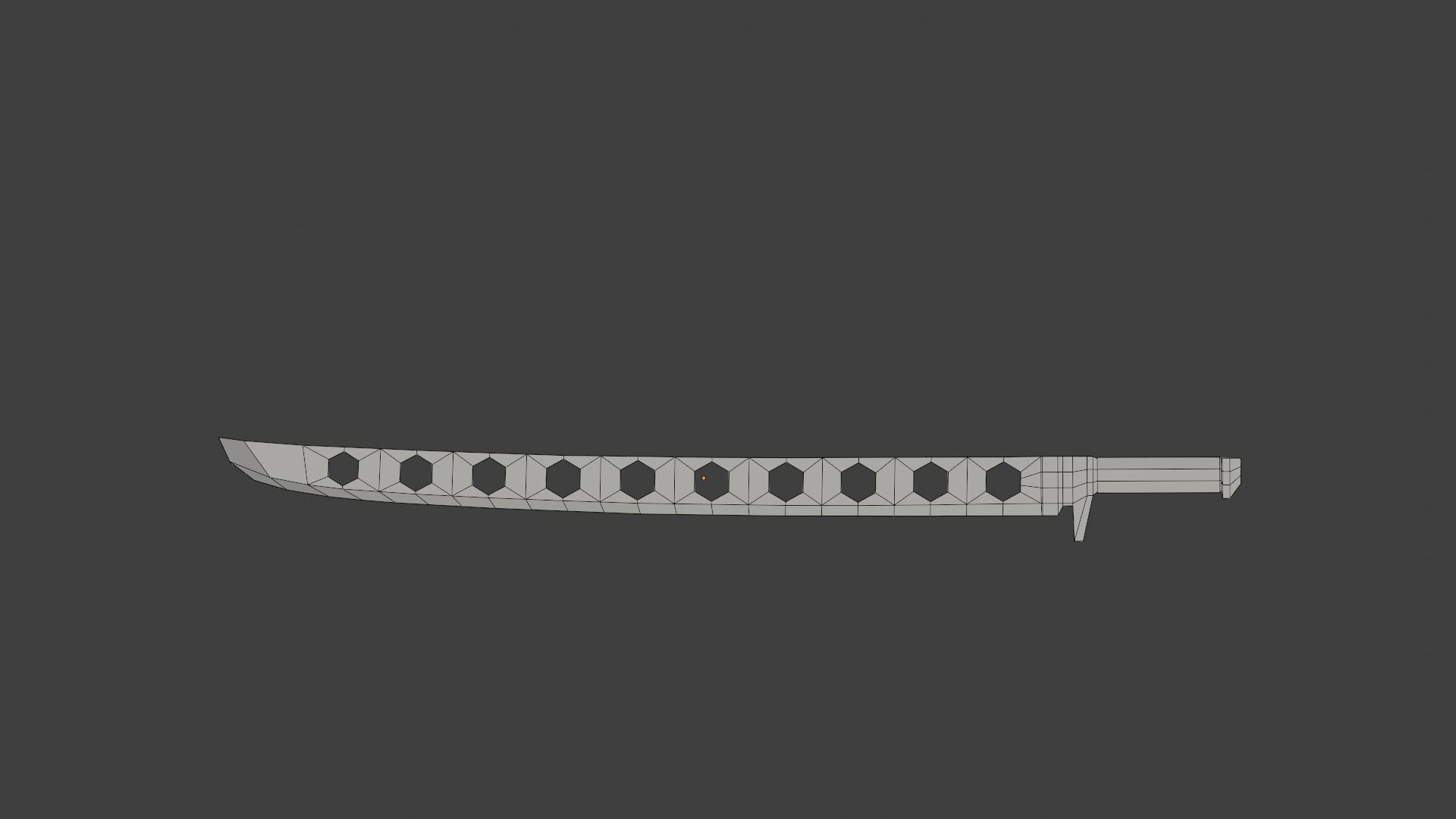 Lightweight Sword max-low-poly Free low-poly 3D model_5