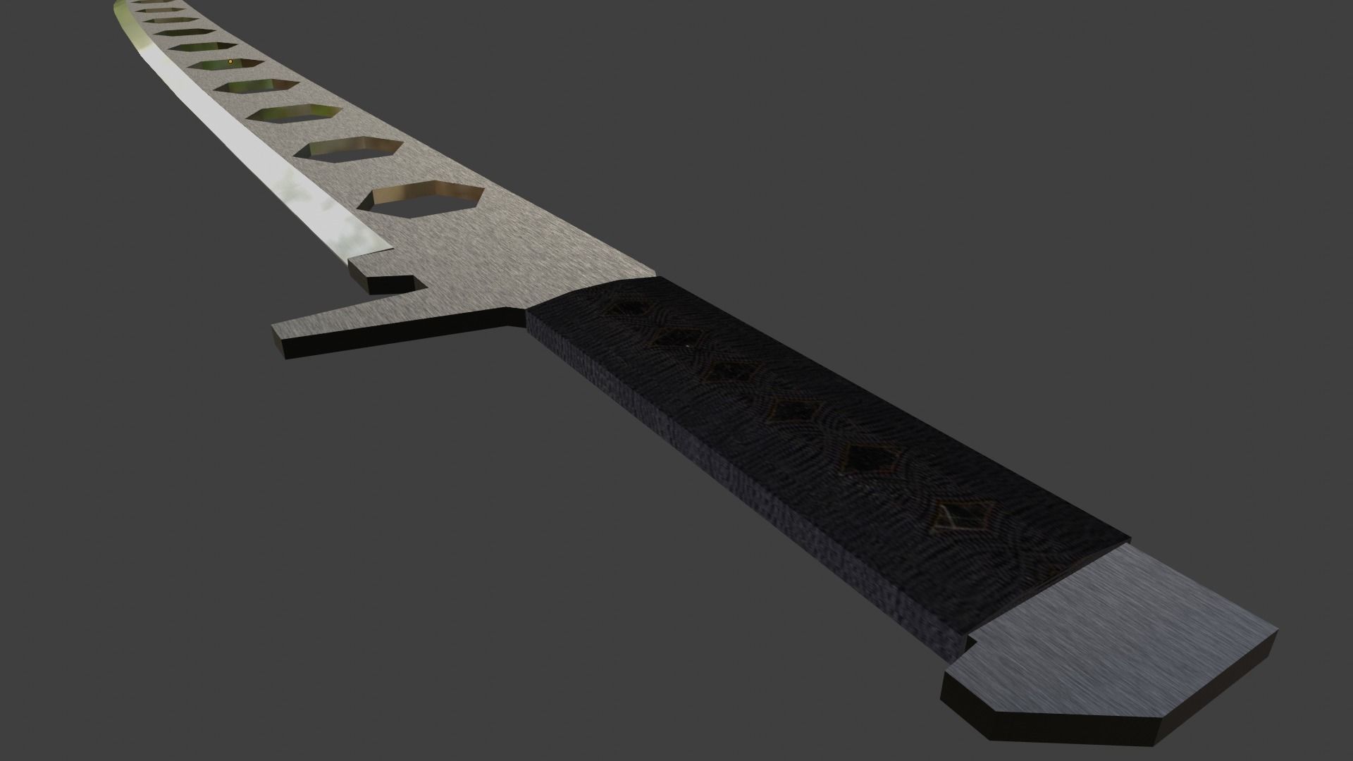 Lightweight Sword max-low-poly Free low-poly 3D model_4