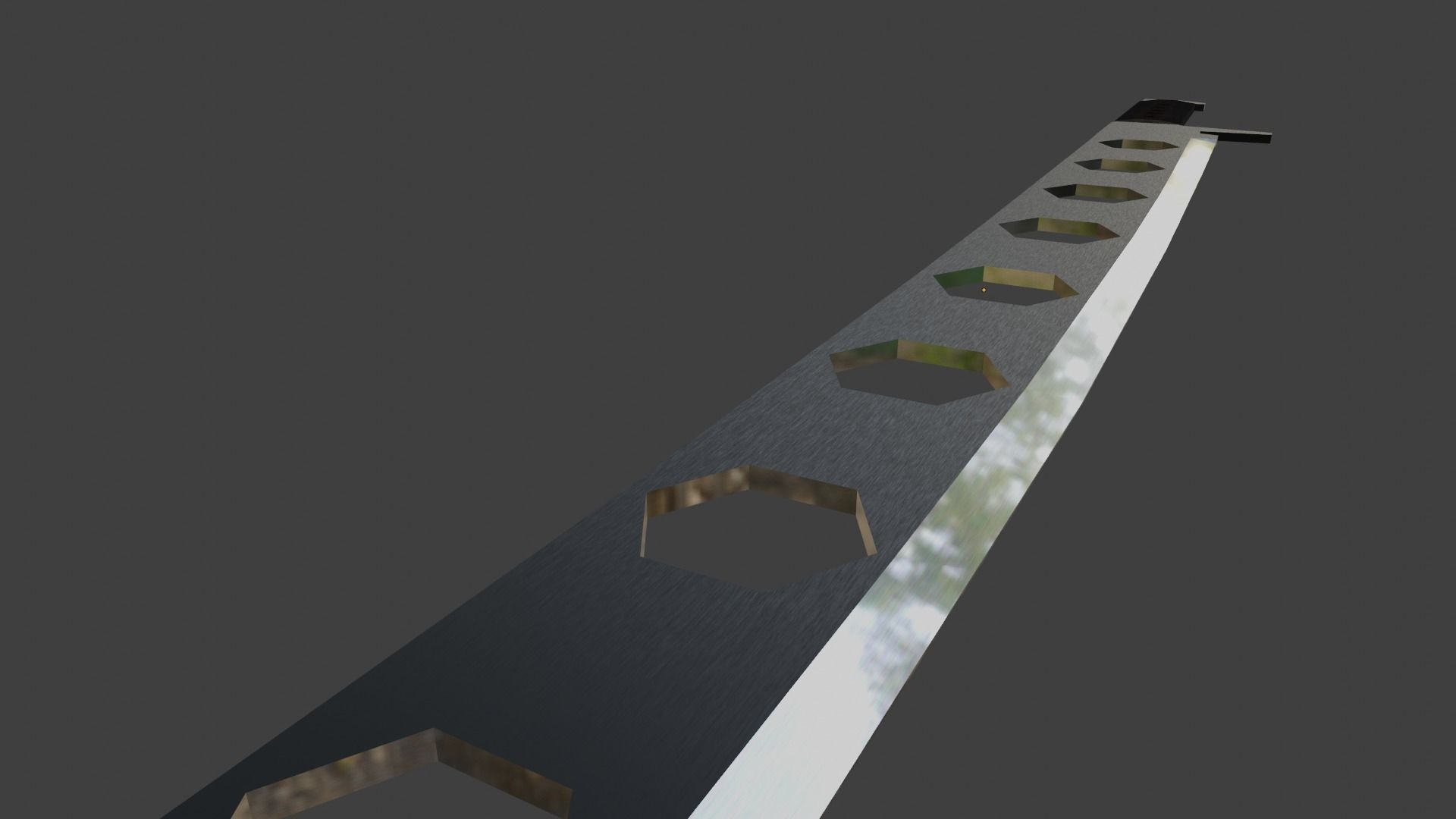 Lightweight Sword max-low-poly Free low-poly 3D model_2