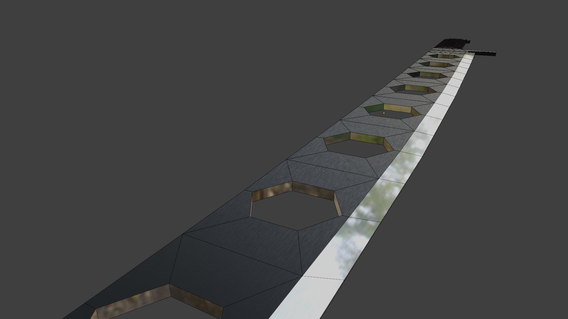 Lightweight Sword max-low-poly Free low-poly 3D model_1