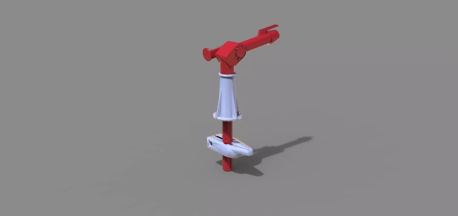 Rotatable extinguishing monitor for Fairmount Summit 3D print model