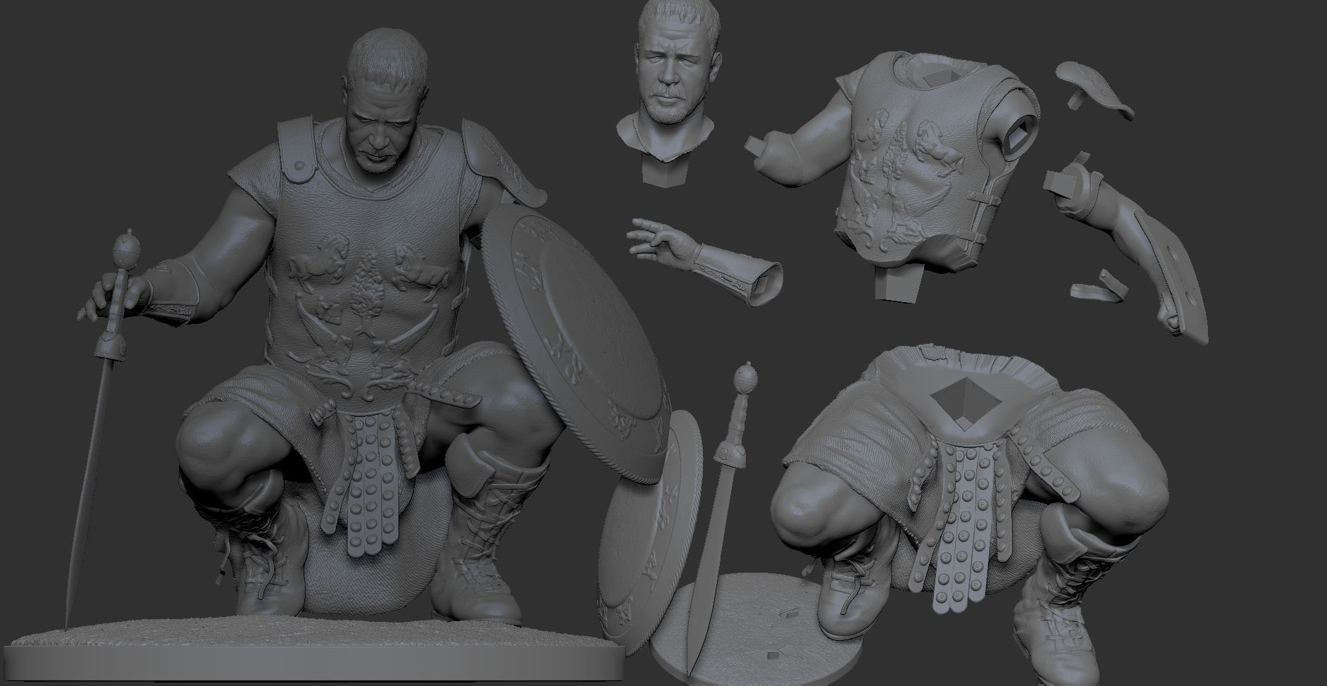Maximum GLADIATOR 3D print model_6