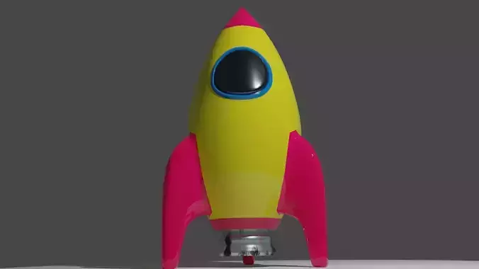 Cartoon Rocket