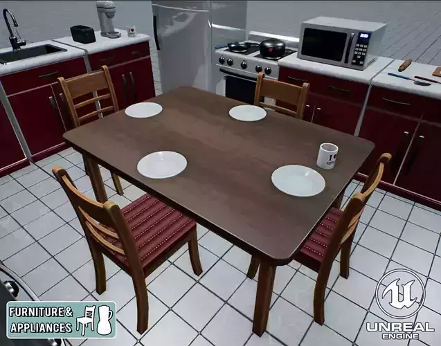 Furniture And Appliances - Kitchen