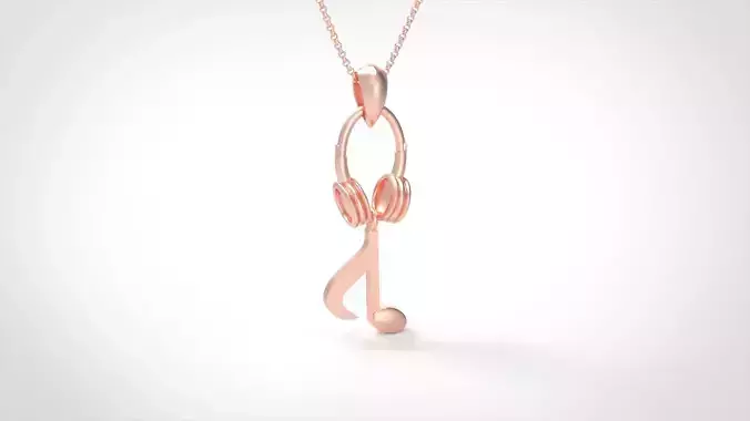 Model 409 Music Headphone Pendant