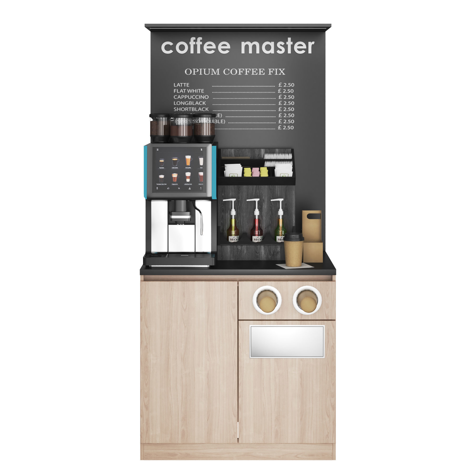 Vendor Coffee Point 3D model_2