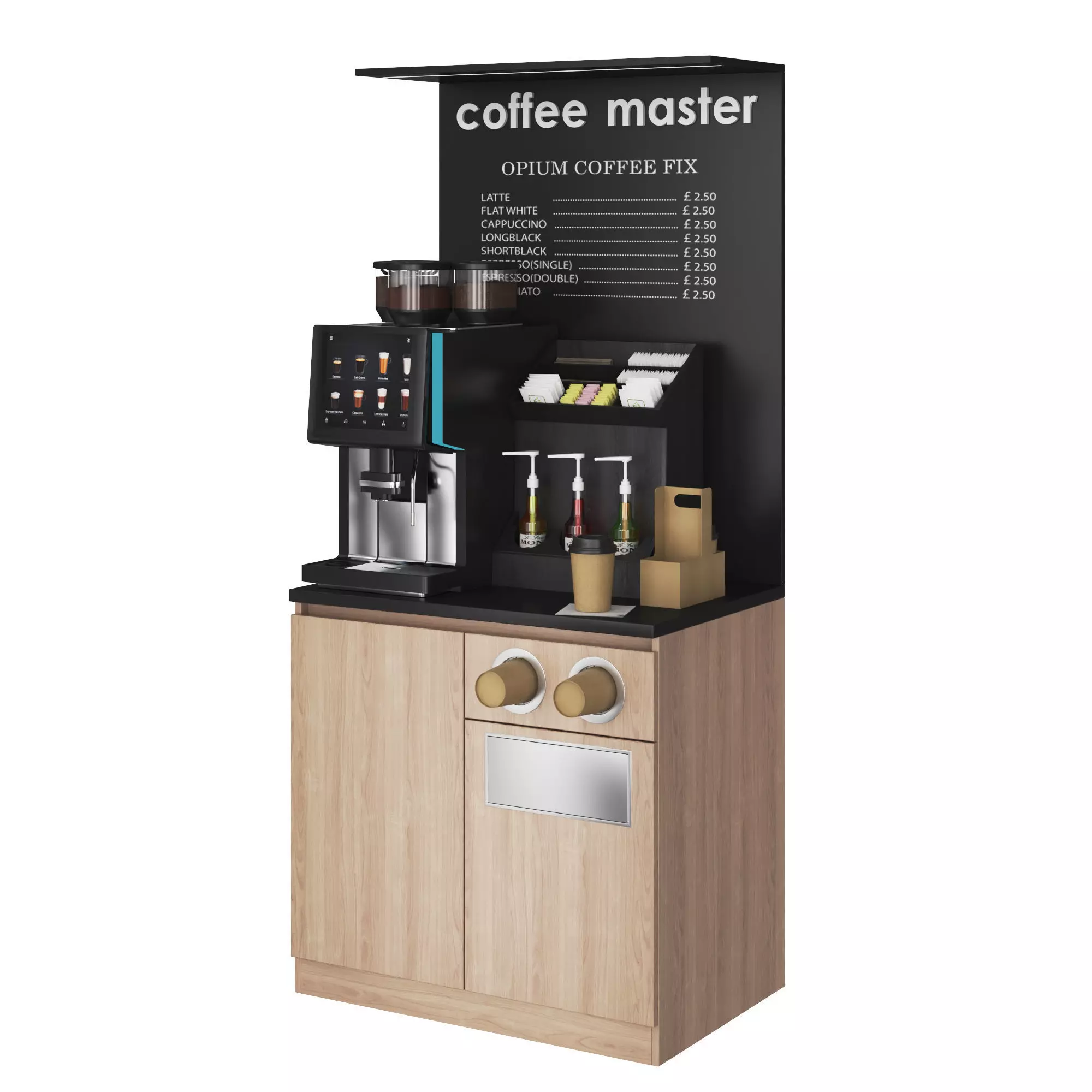 Vendor Coffee Point 3D model_0