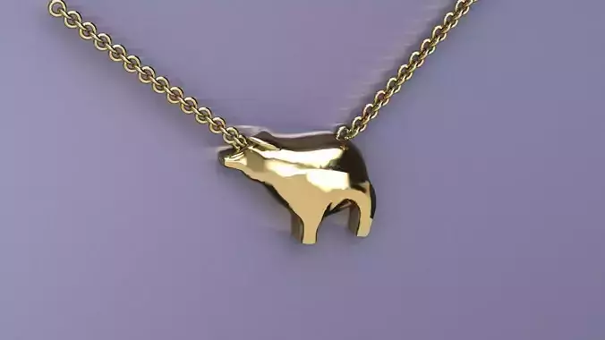 pig pendant
