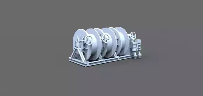 Storage winch for Nordic Vessel