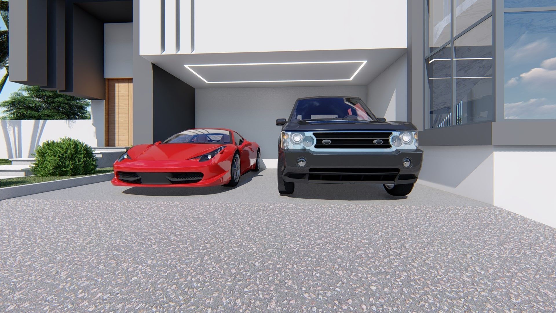 Modern House 3D model_17