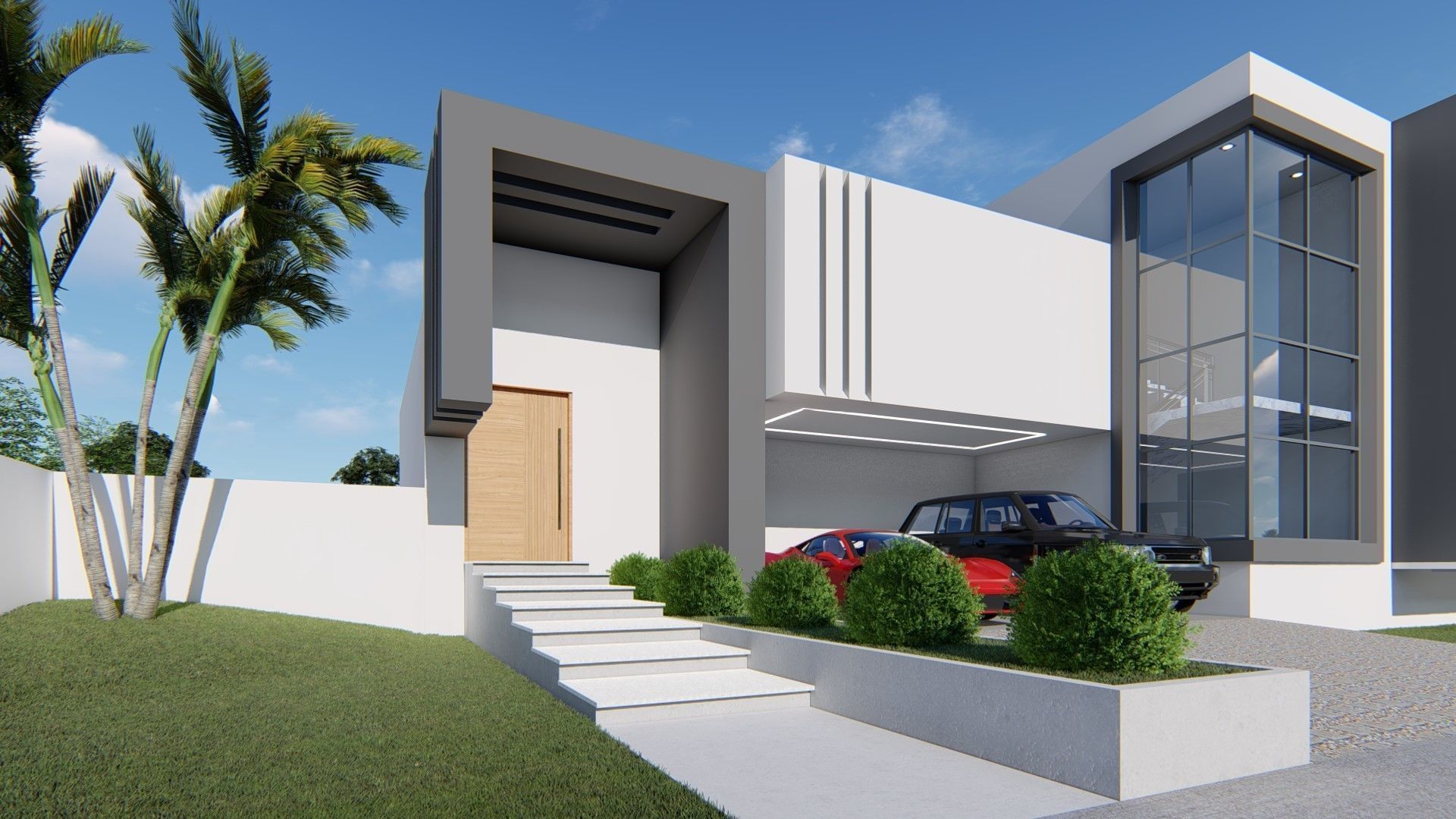 Modern House 3D model_16