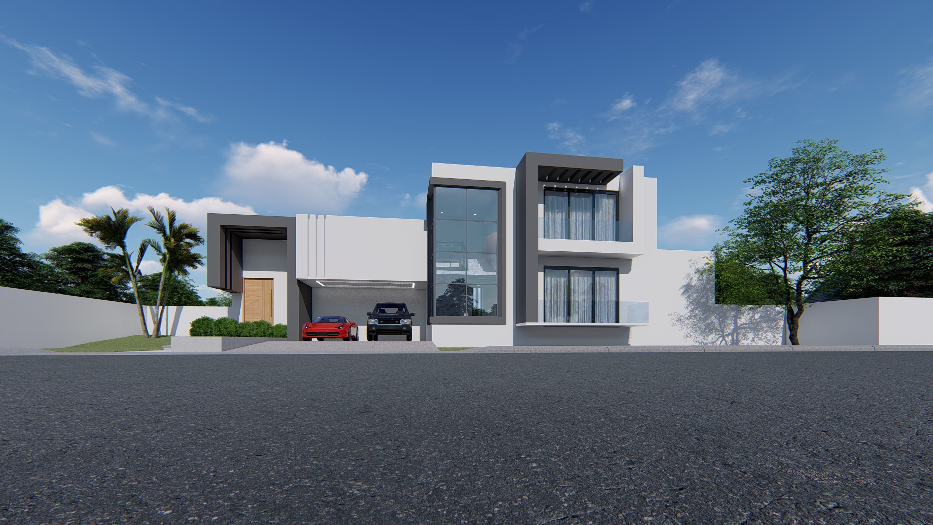 Modern House 3D model_20