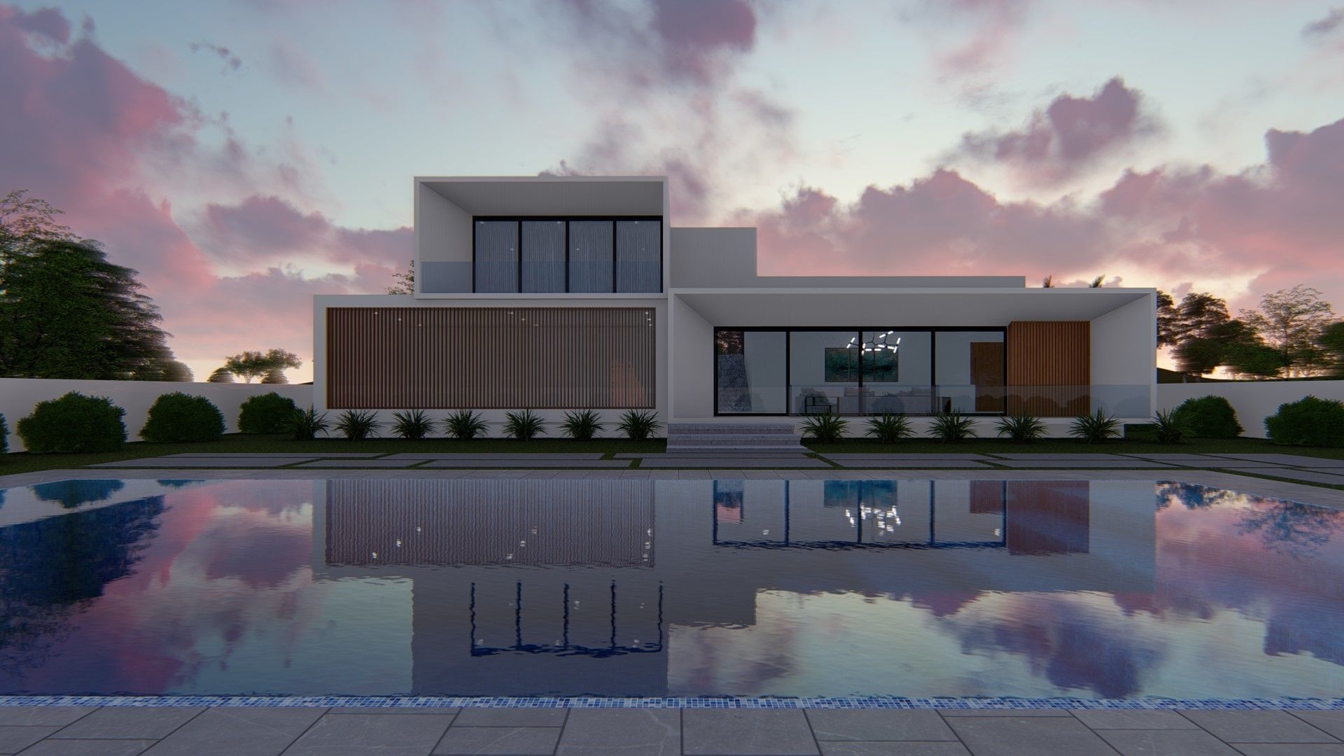 Modern House 3D model_10