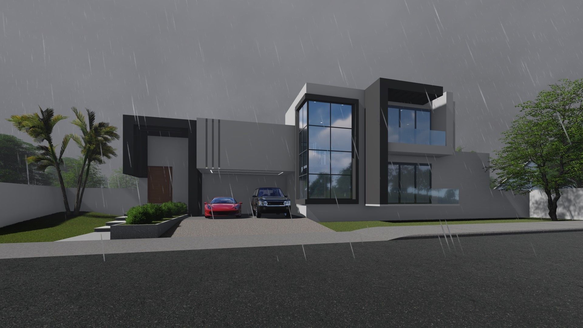 Modern House 3D model_28