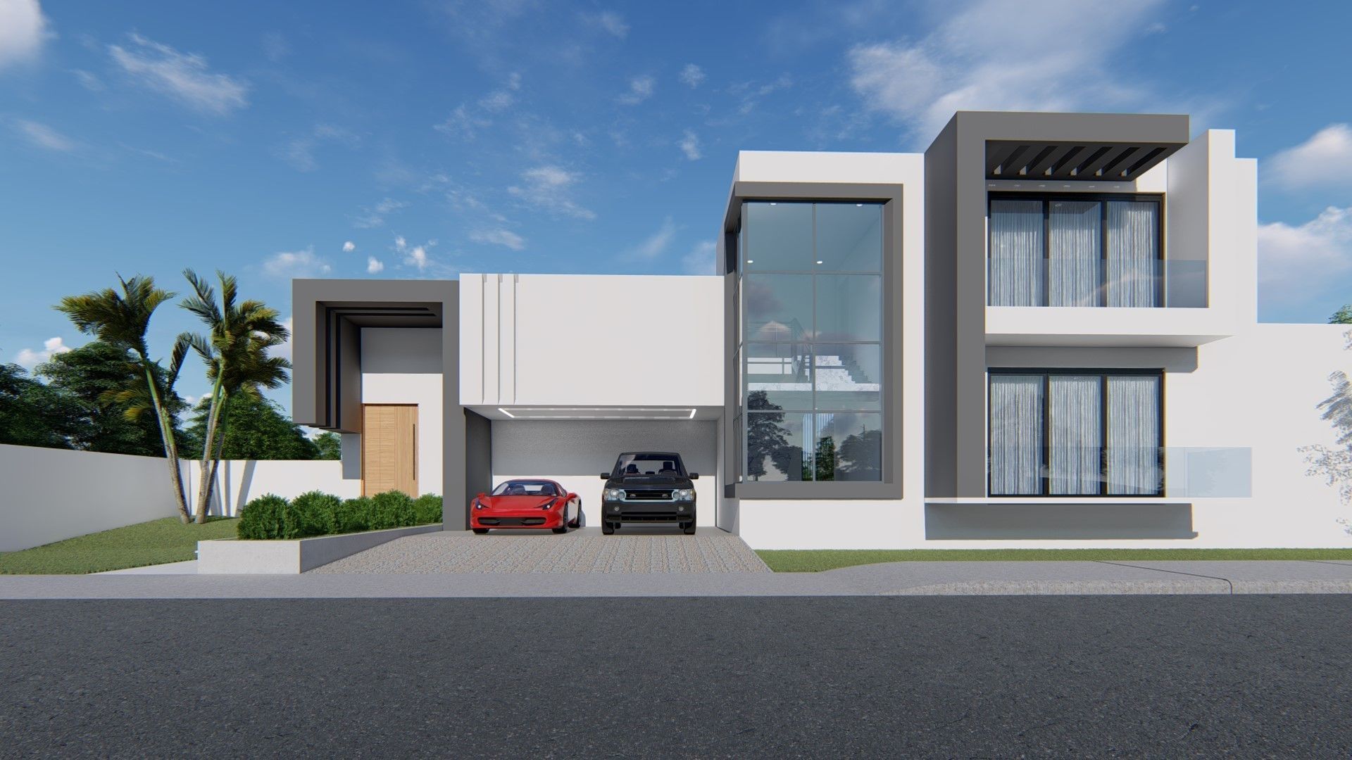 Modern House 3D model_14