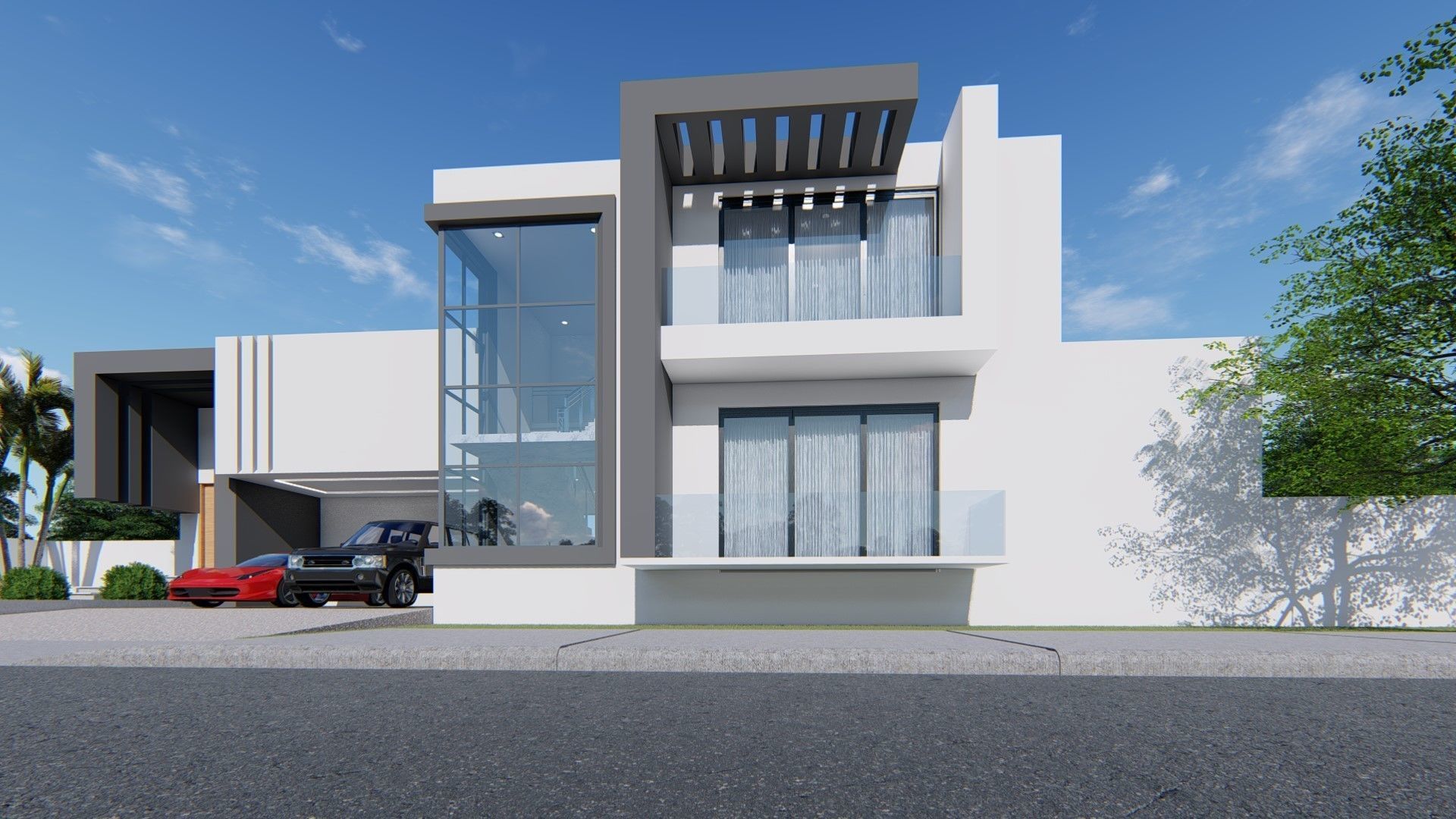 Modern House 3D model_19