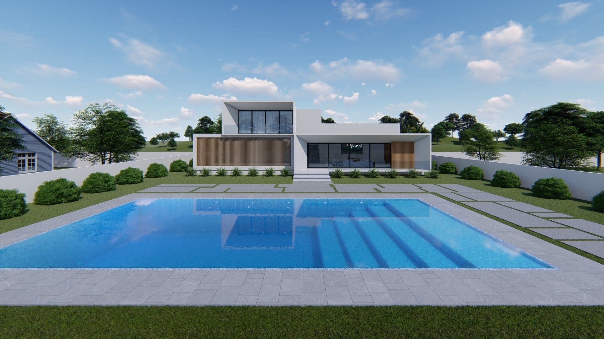 Modern House 3D model_12