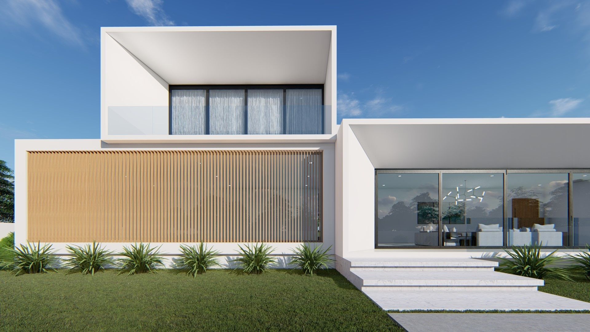 Modern House 3D model_7