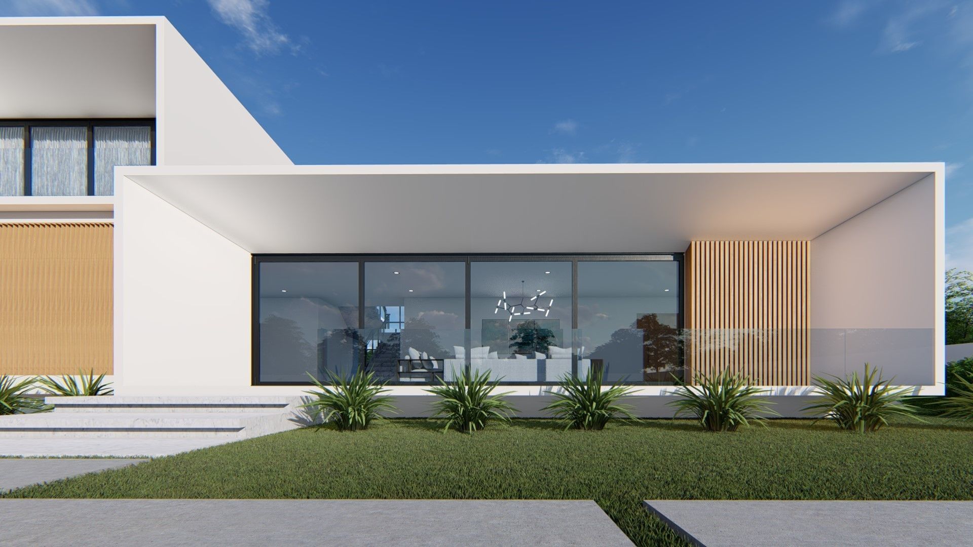 Modern House 3D model_6