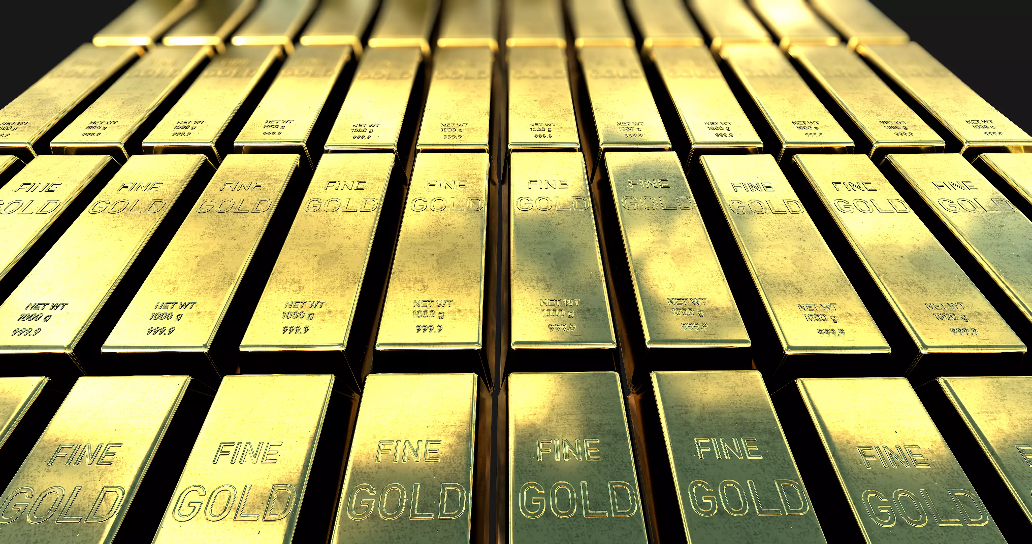 Gold Bar Low-poly 3D model