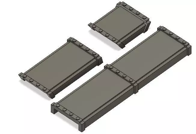 Tank Track Guards Free 3D print model