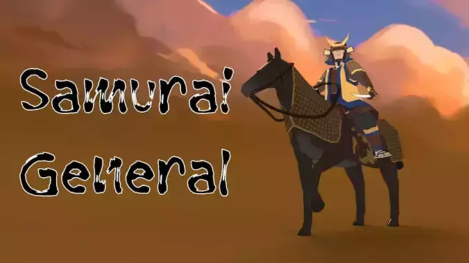 Samurai General Stylized